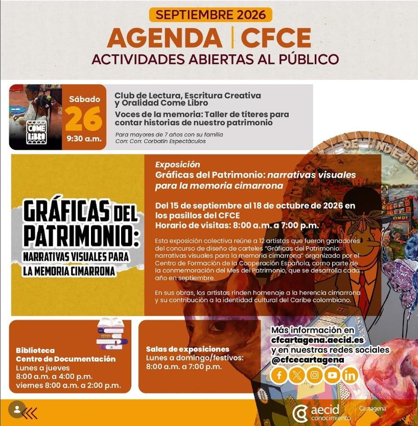 Gráficas del Patrimonio: narrativas visuales para la memoria cimarrona