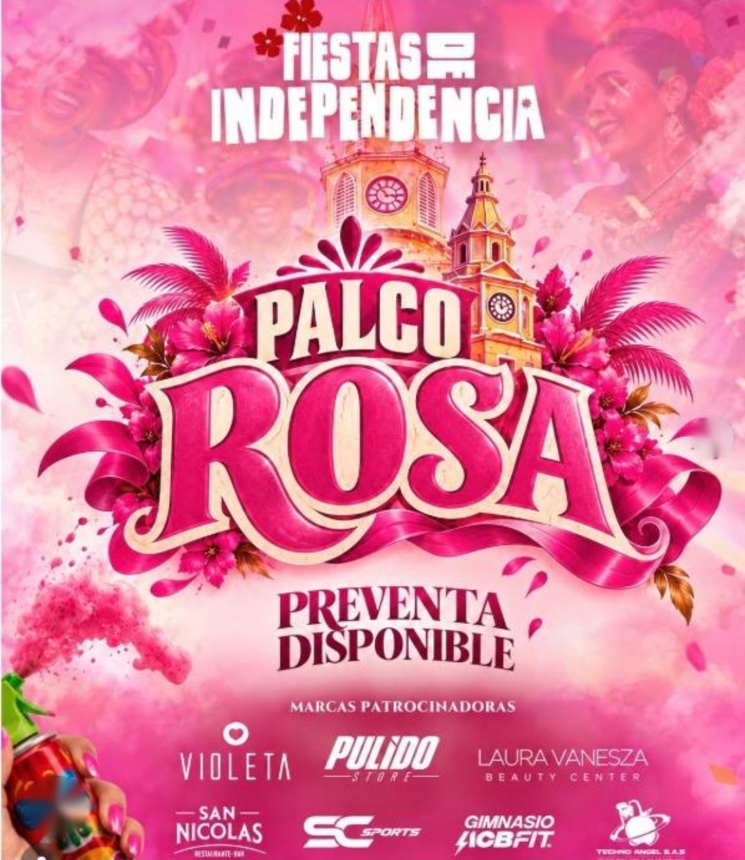 Fiestas de Independencia — Palco Rosa