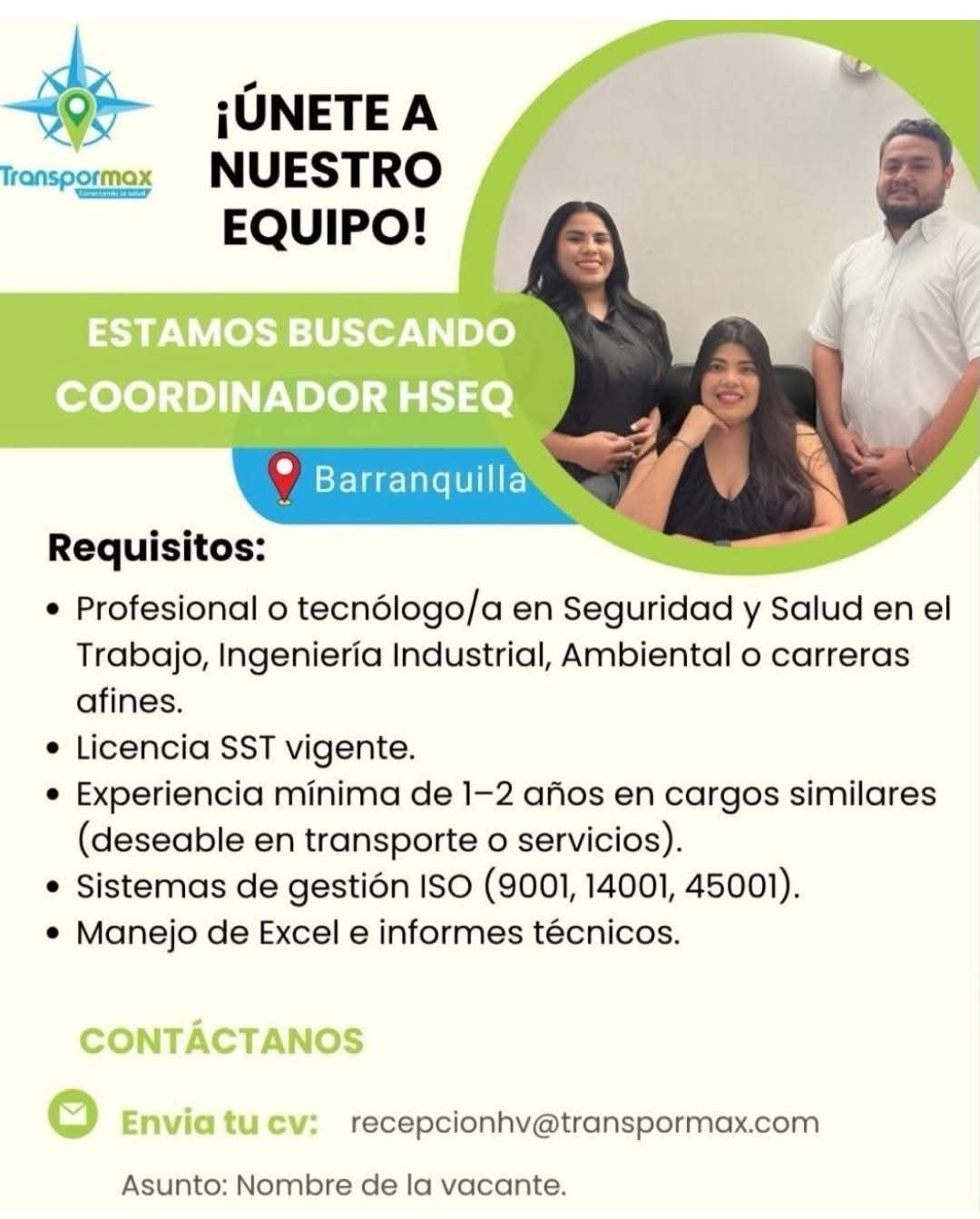 Coordinador HSEQ
