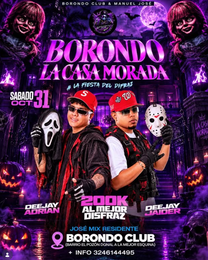 Borondo La Casa Morada — La Fiesta del Disfraz