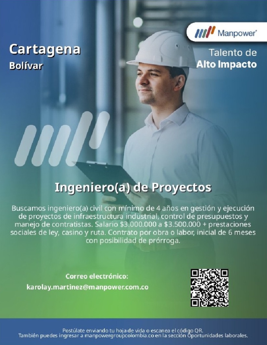 Ingeniero(a) de Proyectos