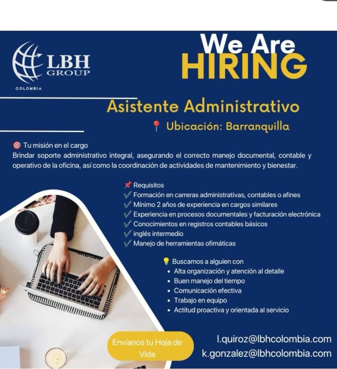 Asistente Administrativo