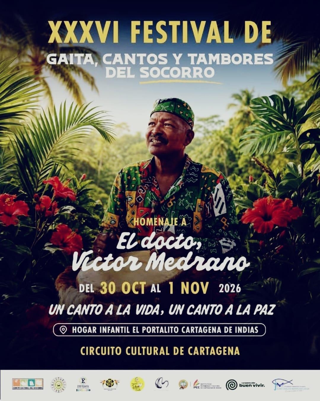 XXXVI Festival de Gaita, Cantos y Tambores del Socorro