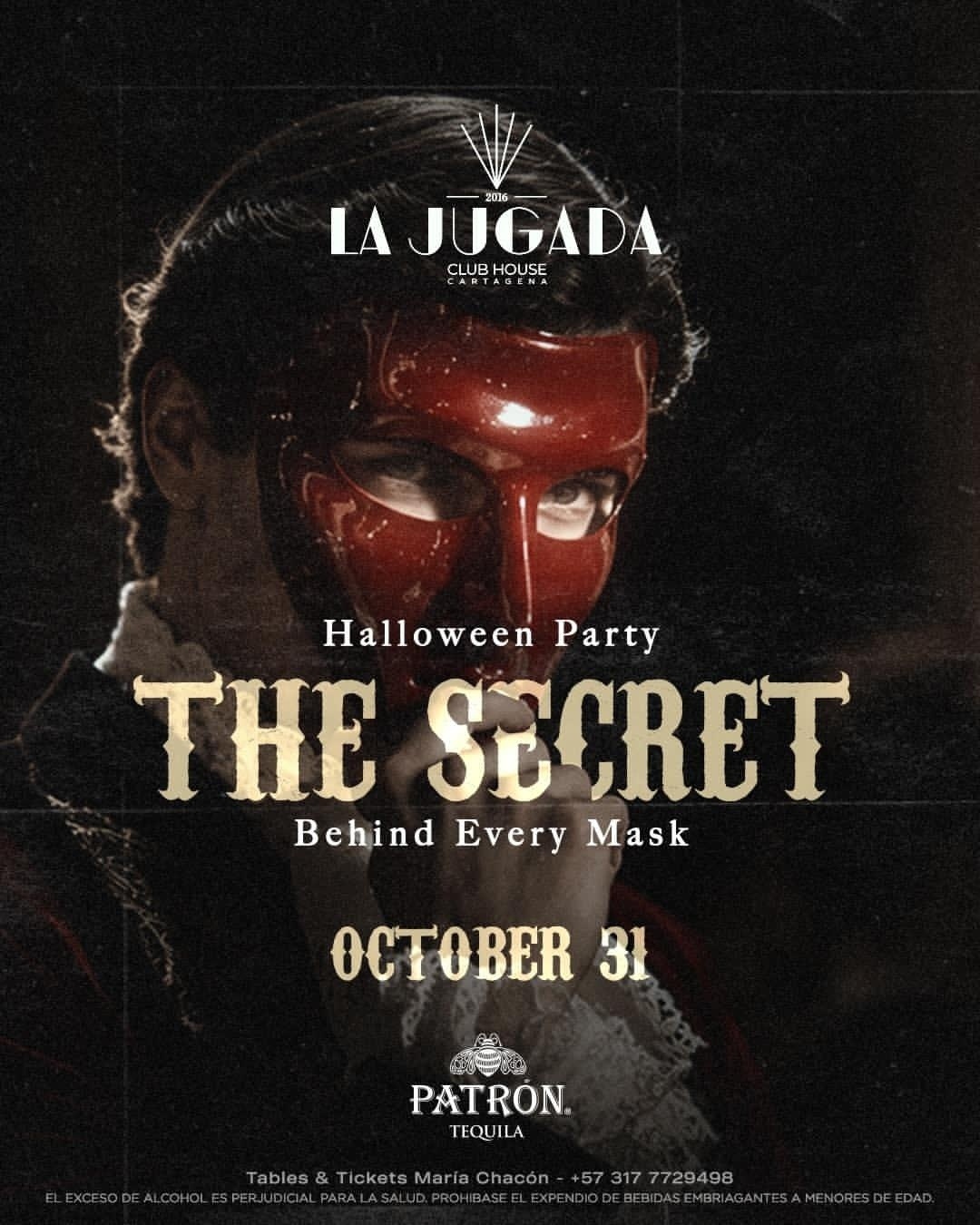The Secret: Behind Every Mask, Halloween Party (+18)