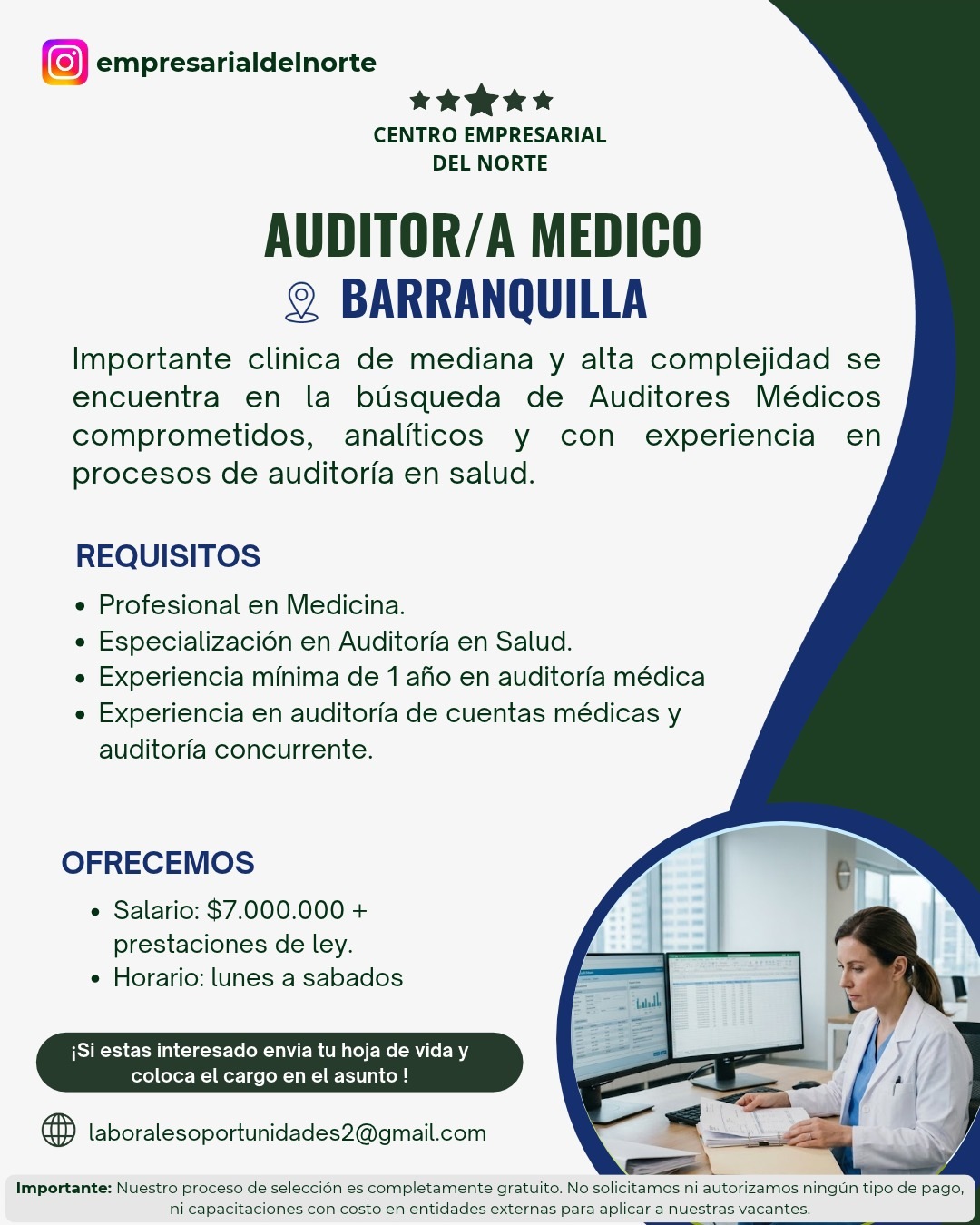Auditor/a Médico