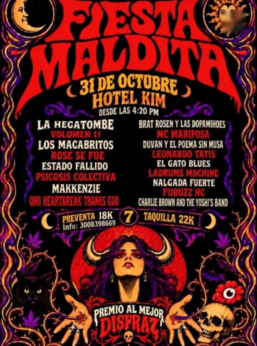 Fiesta Maldita VII: siete años de música (+18)