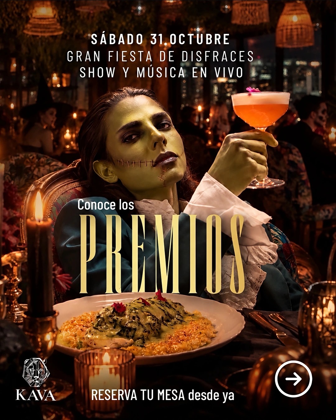 Gran Fiesta de Disfraces: show y música en vivo (+18)