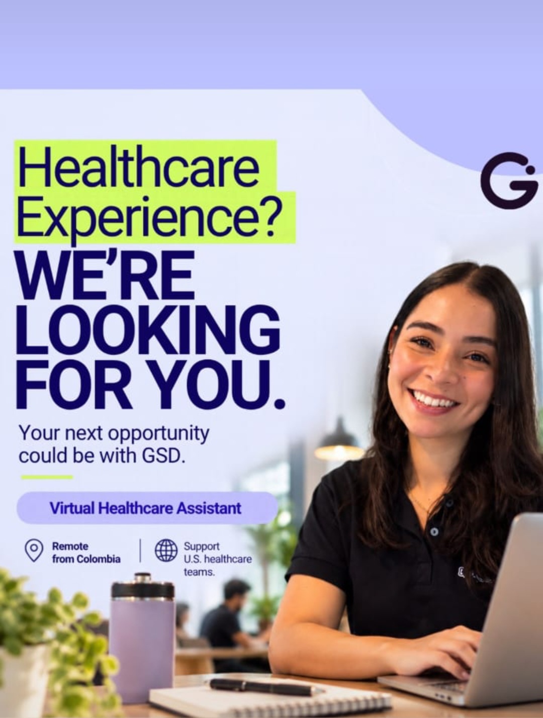 Virtual Healthcare Assistant, Virtual Executive Assistant, Sales Development, Project Management, Customer Support y Accounting (remoto)
