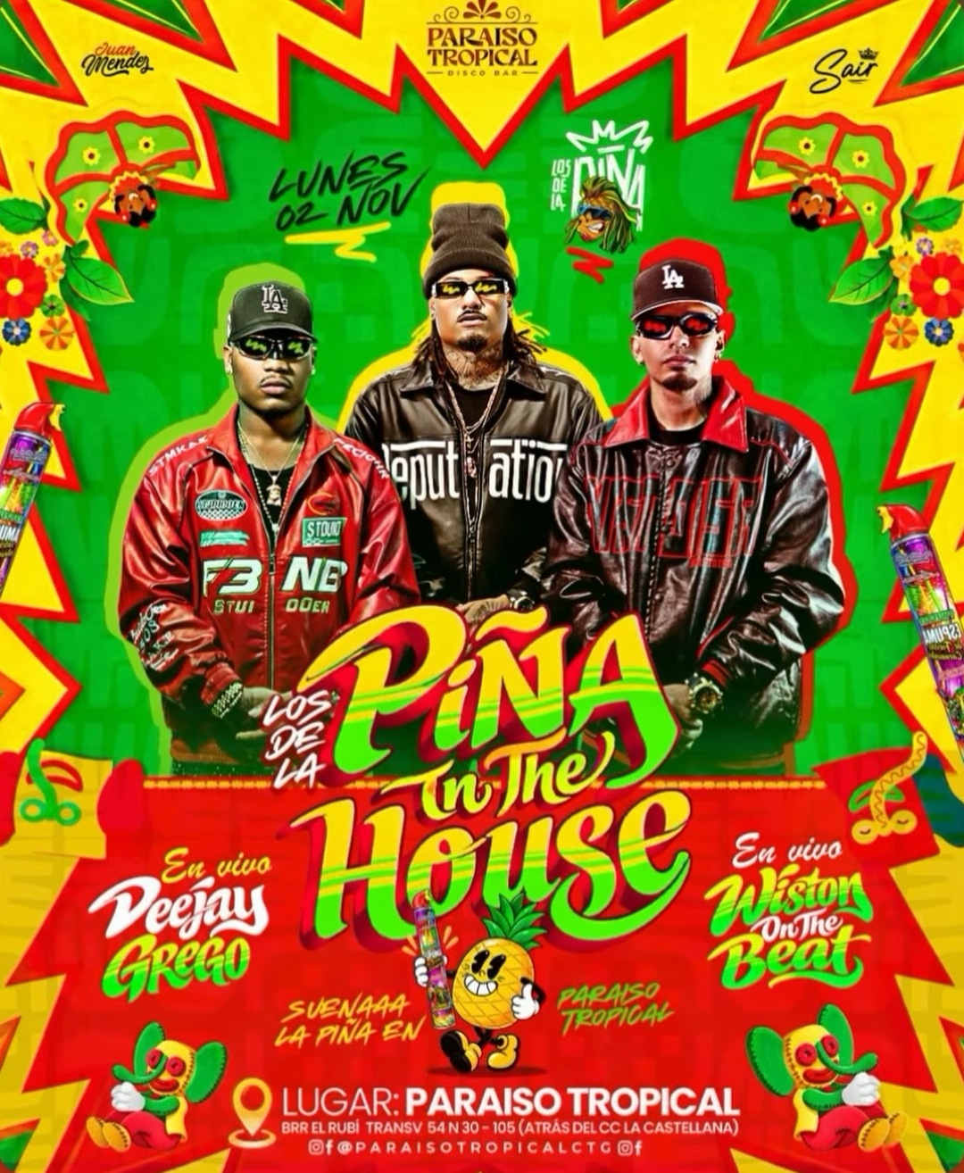 Los de la Piña In The House