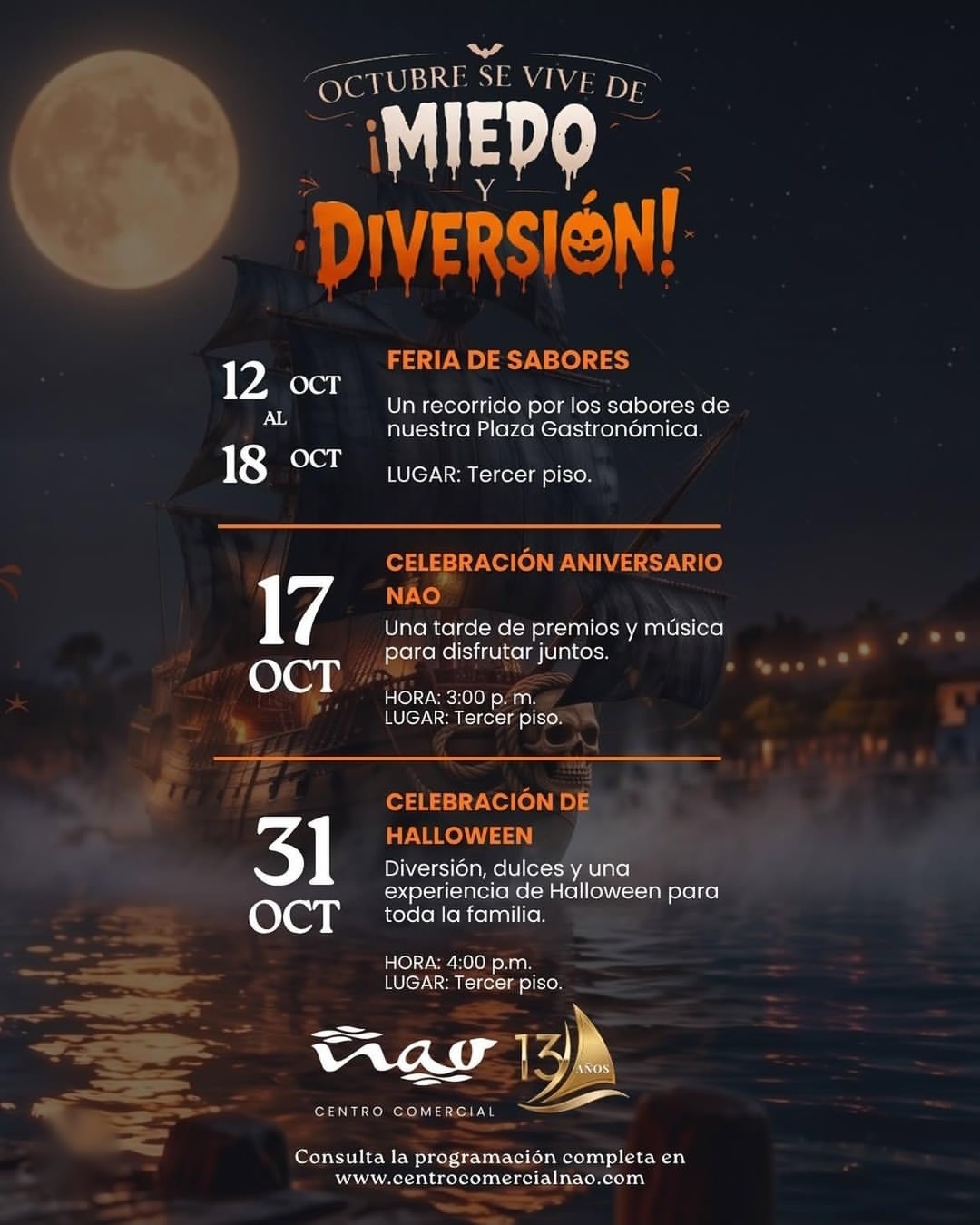 Halloween en C.C. Nao, para toda la familia