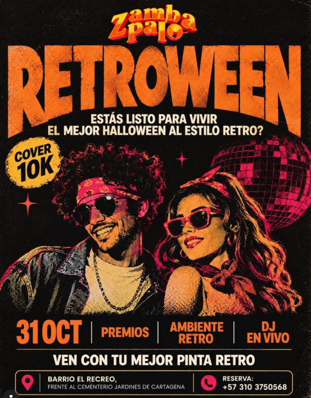 Retroween — Halloween al estilo retro