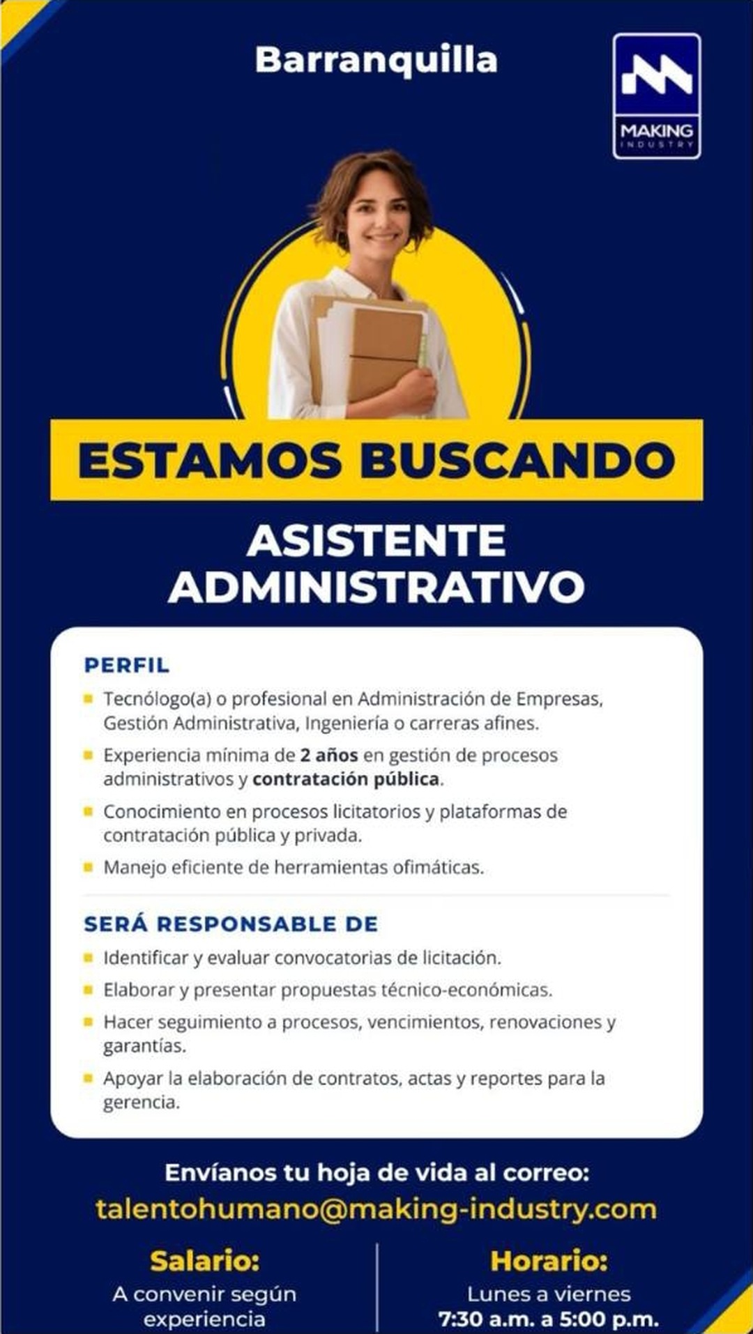 Asistente Administrativo