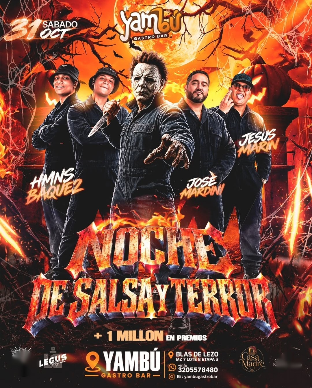 Noche de Salsa y Terror