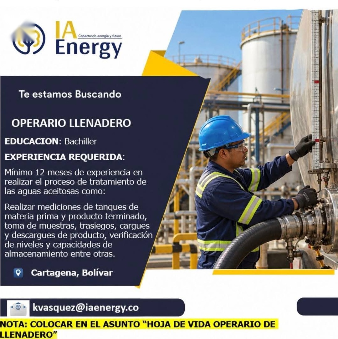 Operario Llenadero