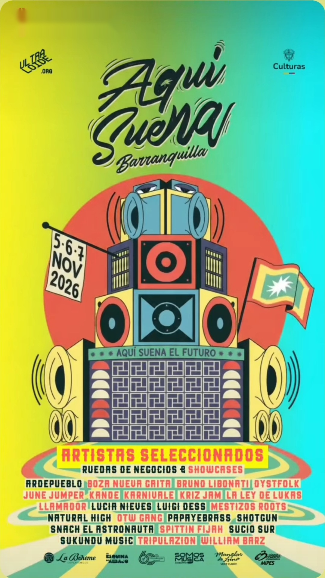 ¡Aquí Suena Barranquilla!: 4.ª edición