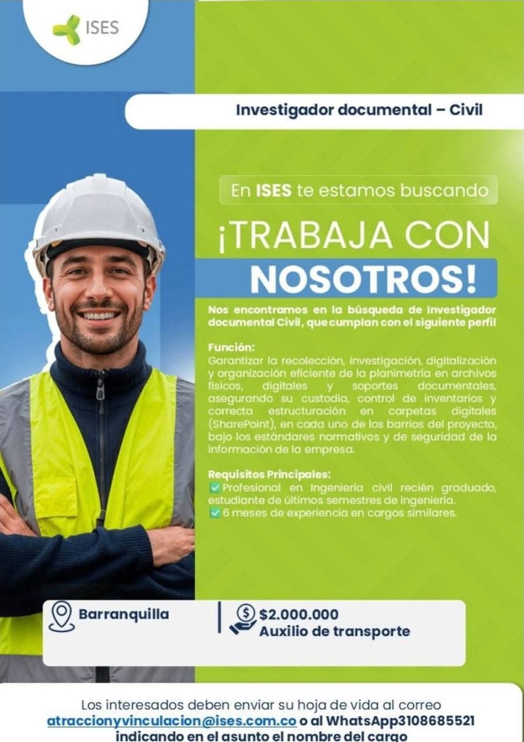 Investigador documental – Civil