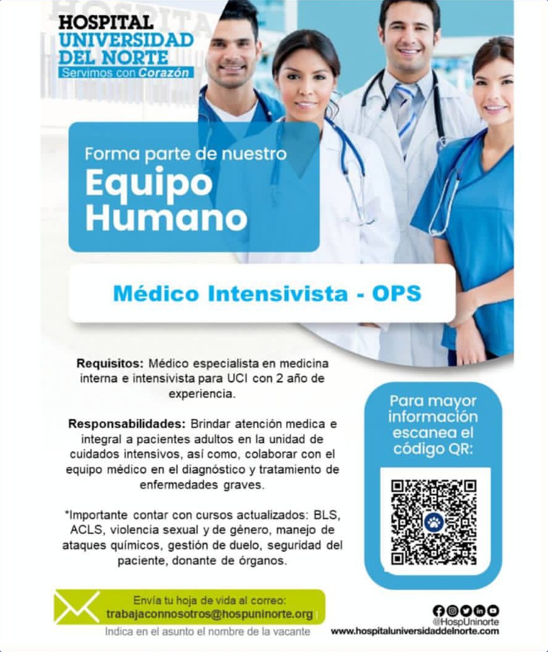 Médico Intensivista - OPS