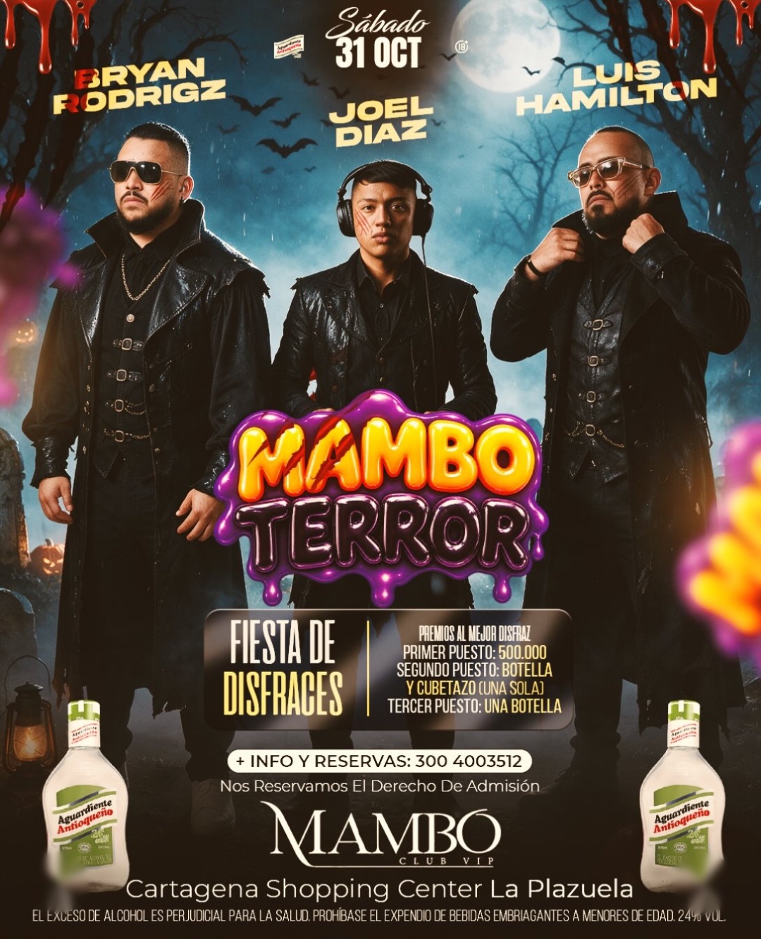 Mambo Terror: fiesta de disfraces (+18)