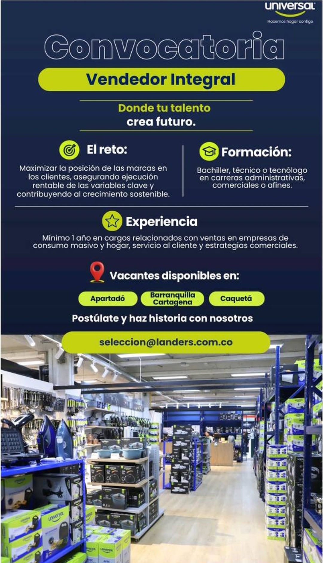 Vendedor Integral