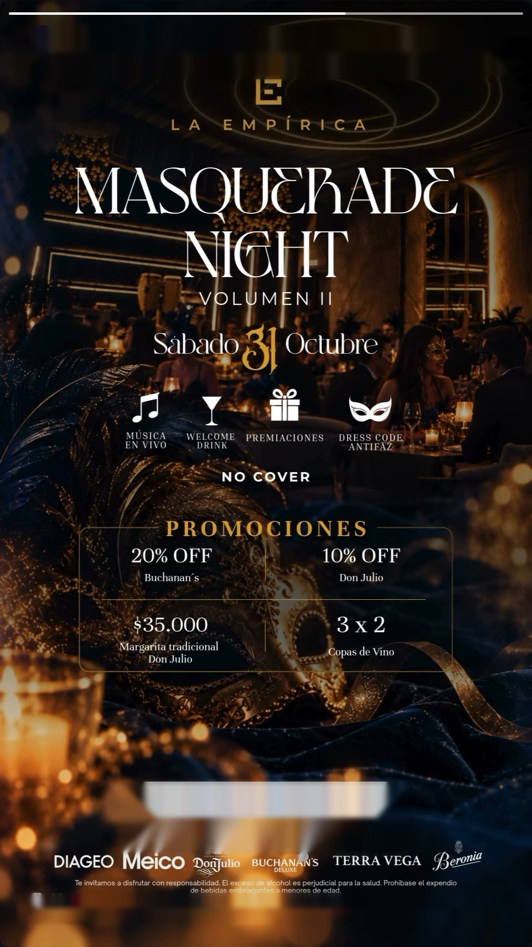Masquerade Night: Volumen II (+18)