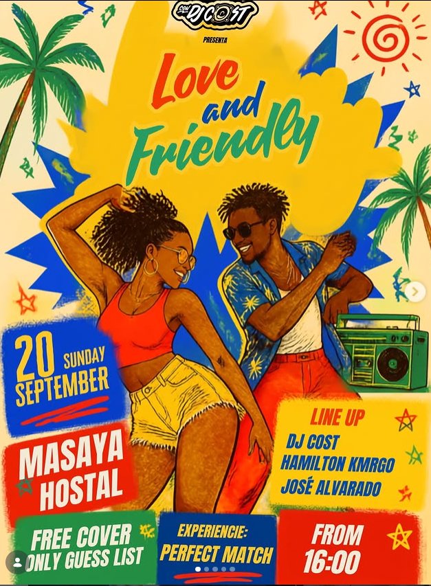 Love & Friendly — Párchese con DJ Cost