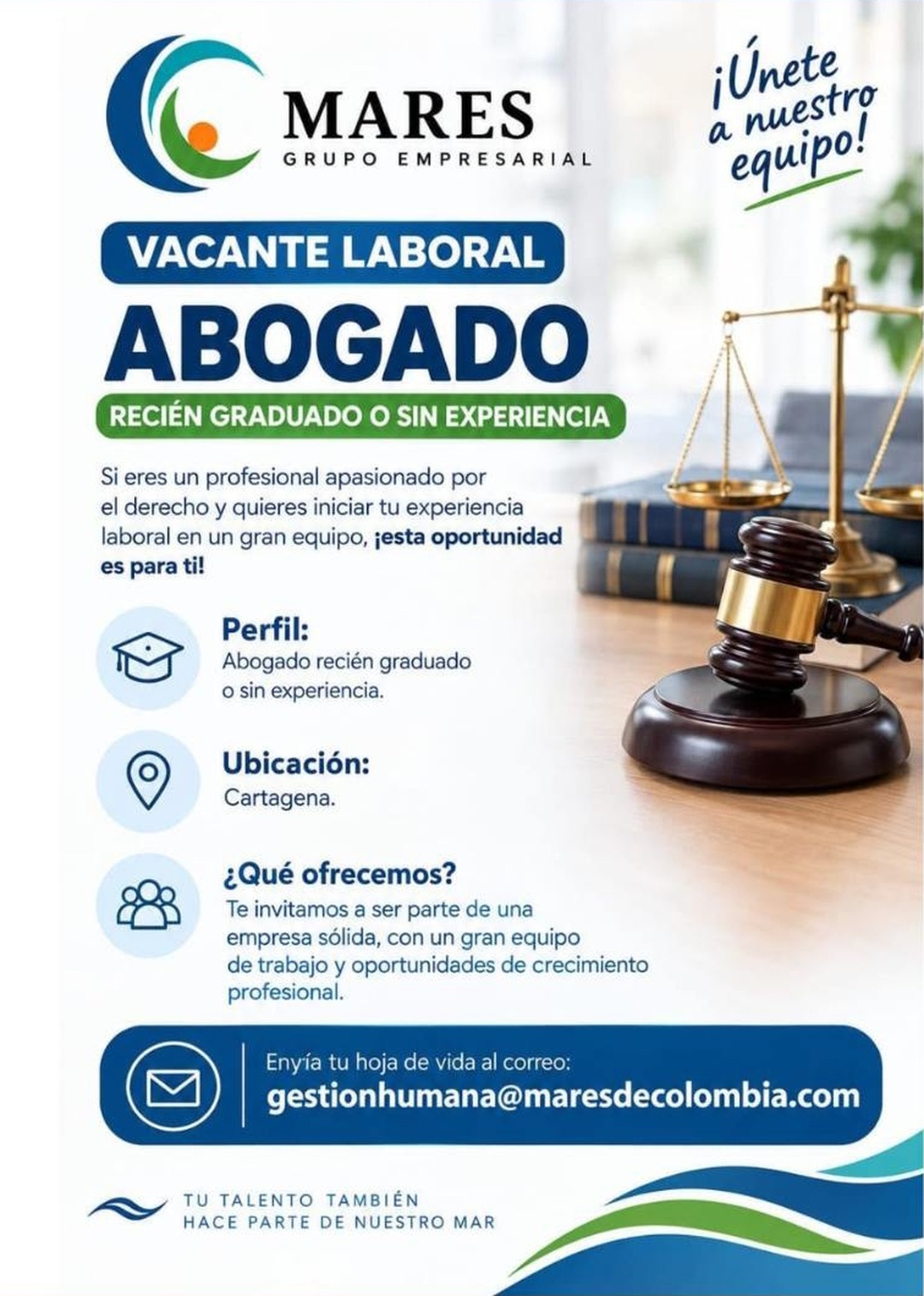 Abogado (recién graduado o sin experiencia)