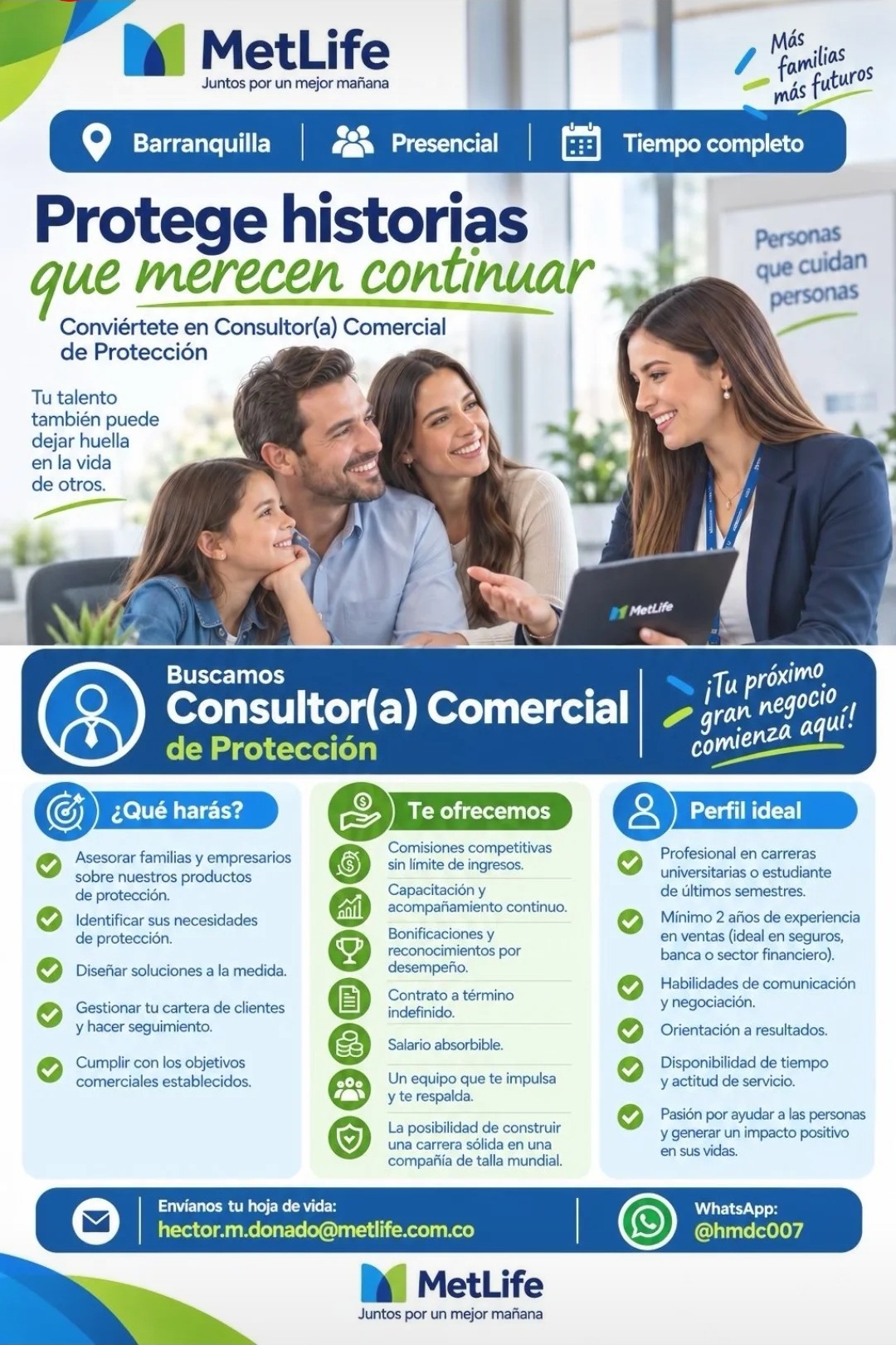Consultor(a) Comercial de Protección
