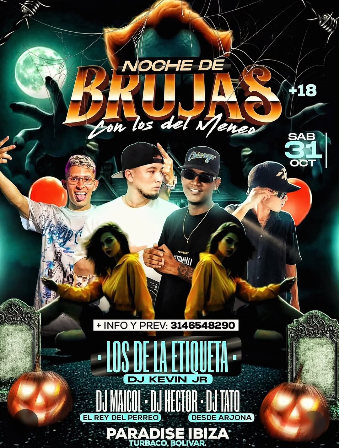 Noche de Brujas con los del Meneo (+18)