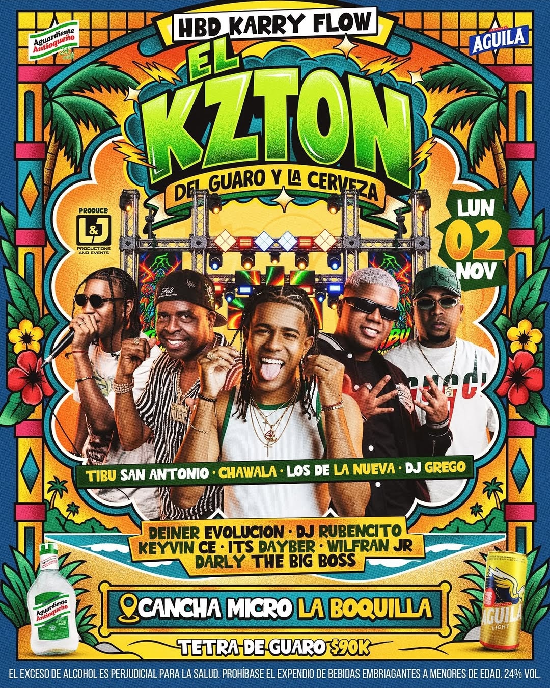 El Kzton del Guaro y la Cerveza: HBD Karry Flow (+18)