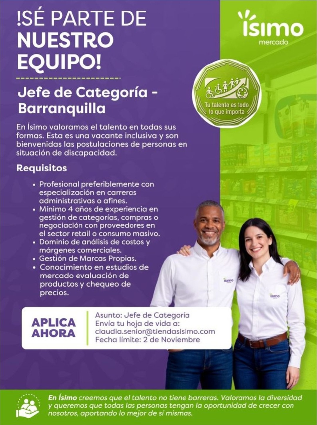 Jefe de Categoría