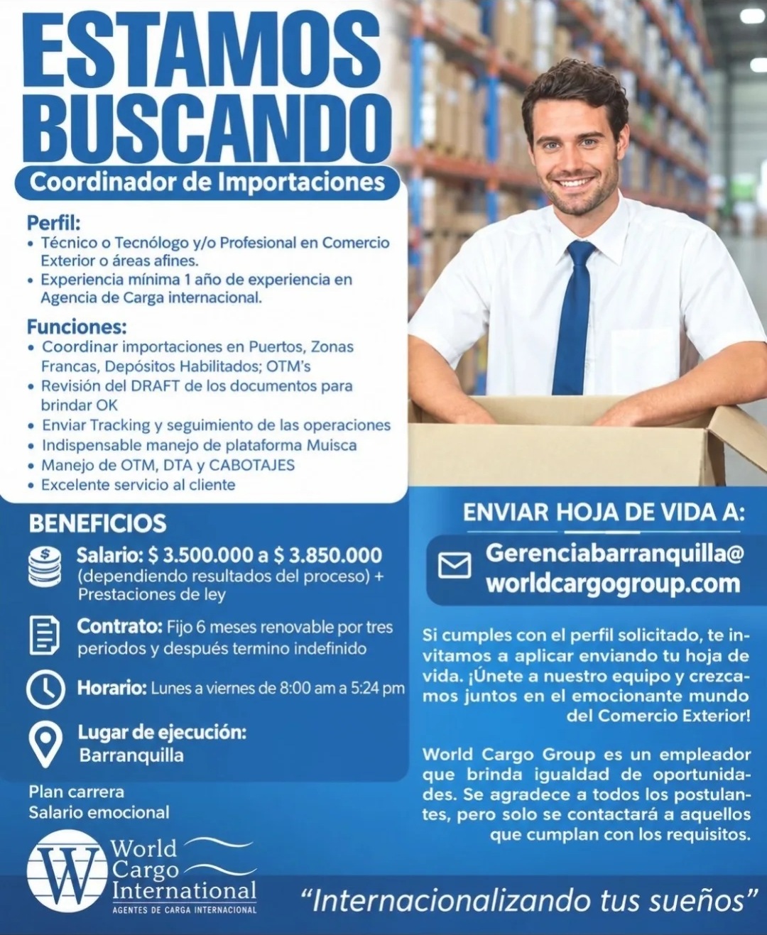Coordinador de Importaciones