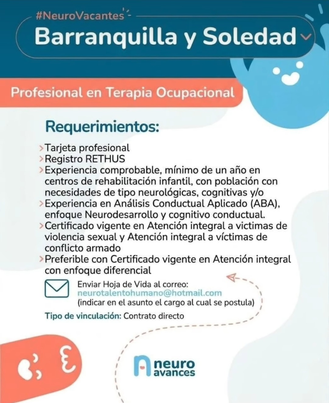 Profesional en Terapia Ocupacional