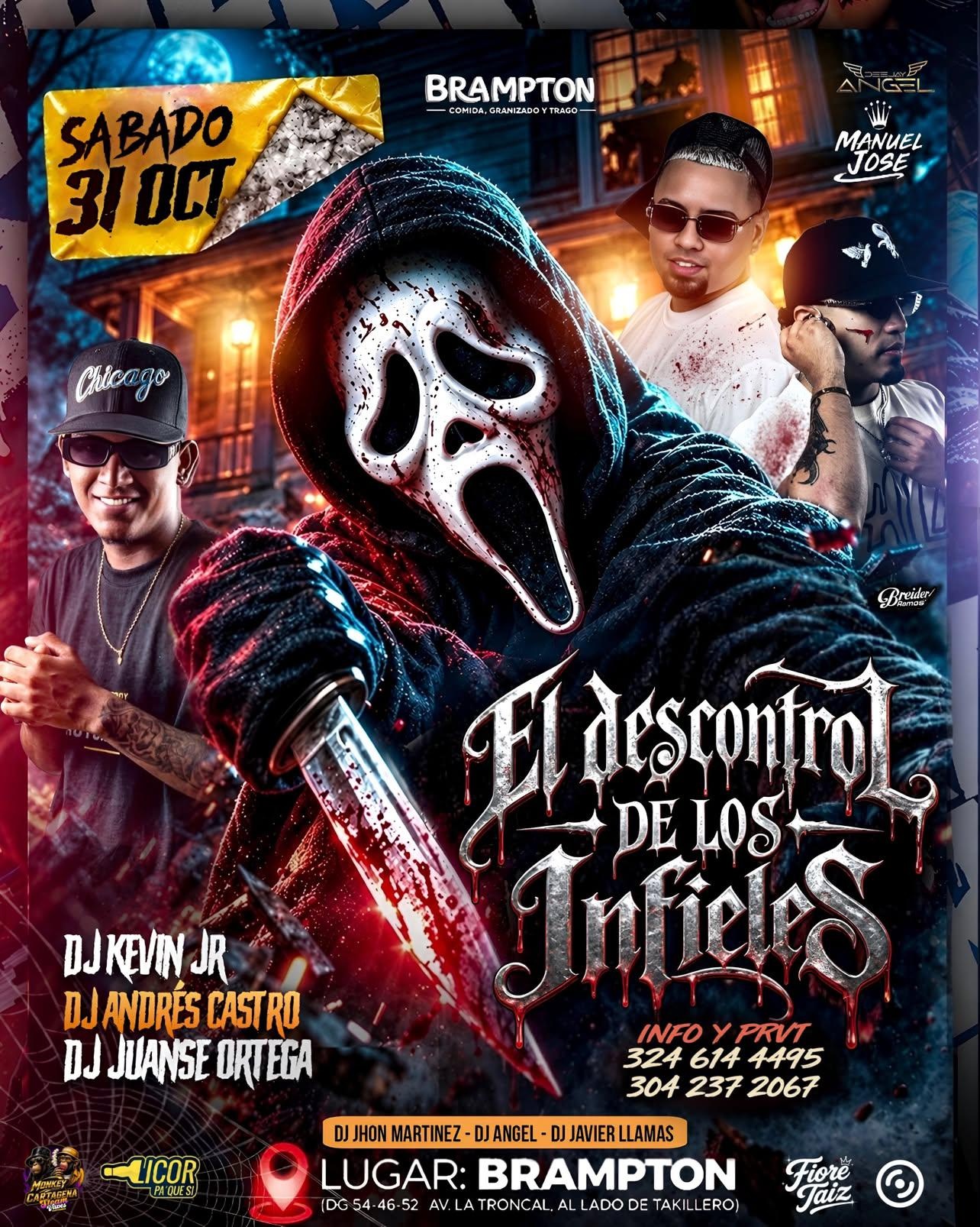 El Descontrol de los Infieles (Halloween) (+18)
