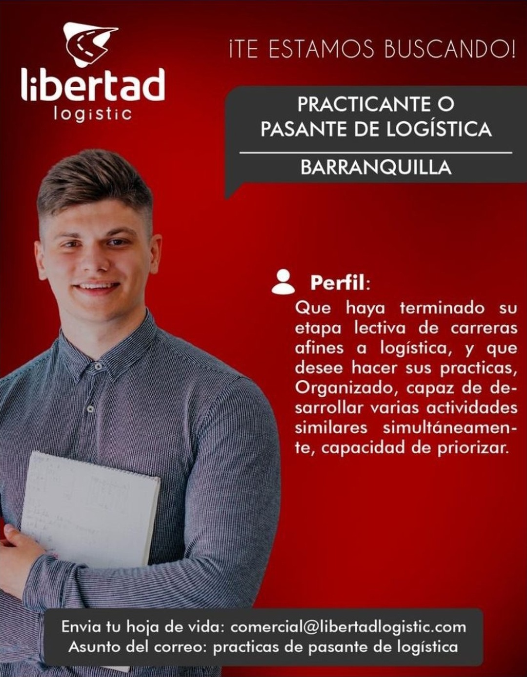 Practicante o Pasante de Logística