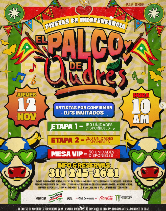 Fiestas de Independencia: El Palco de Andrés