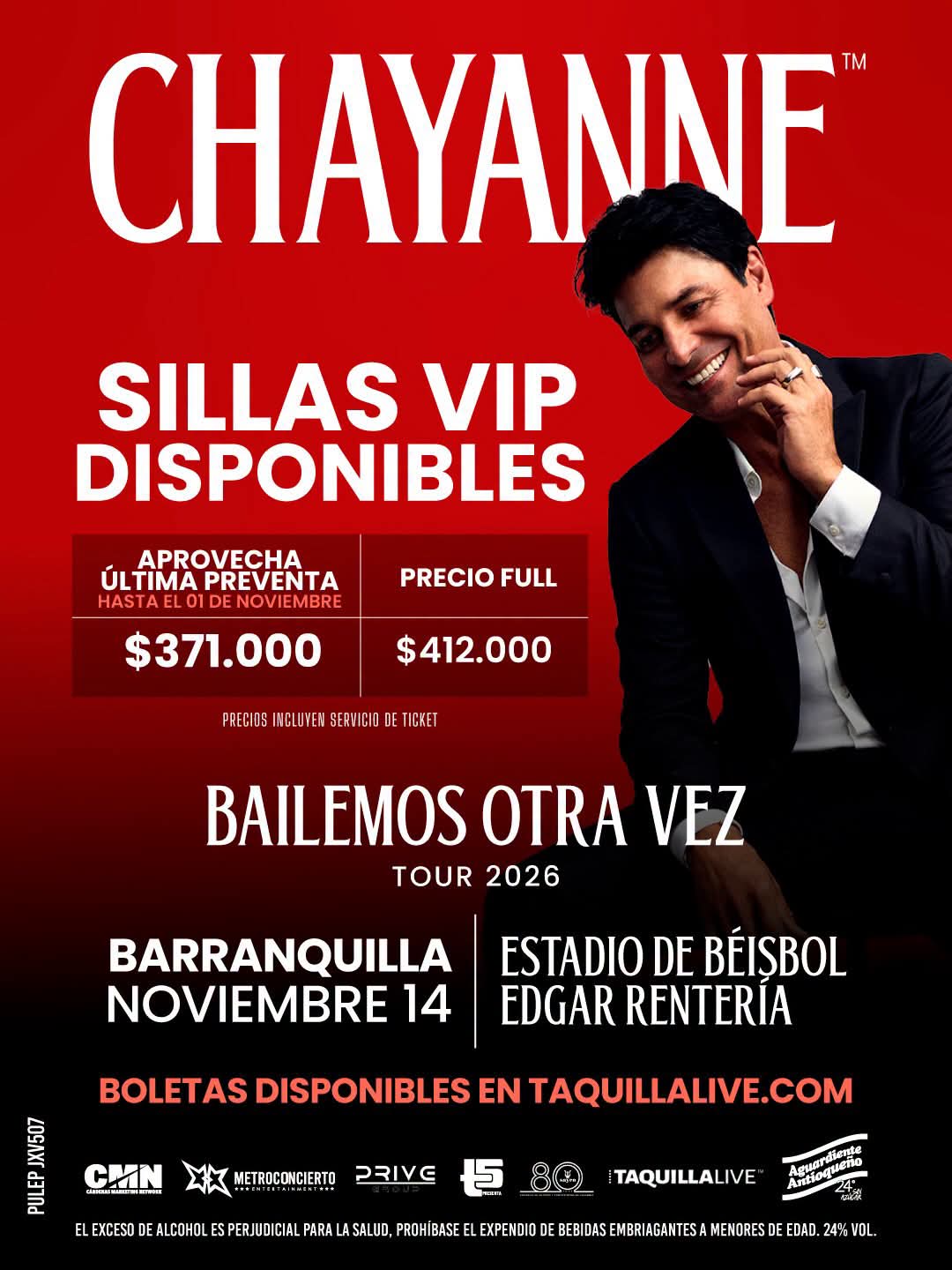 Chayanne: Bailemos Otra Vez Tour 2026