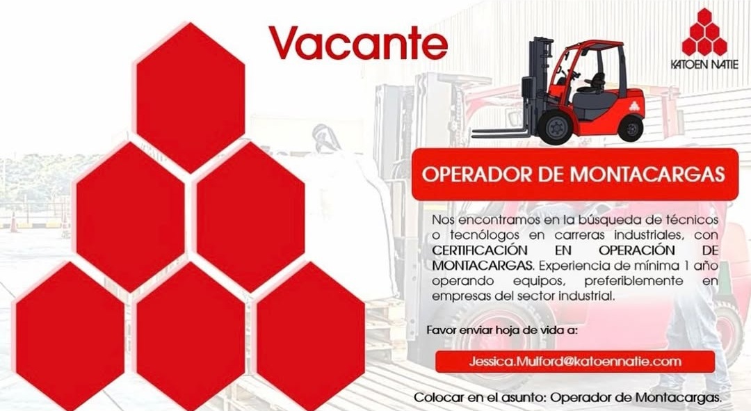 Operador de Montacargas