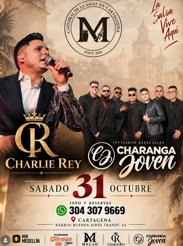 Charlie Rey y Charanga Joven en Melao