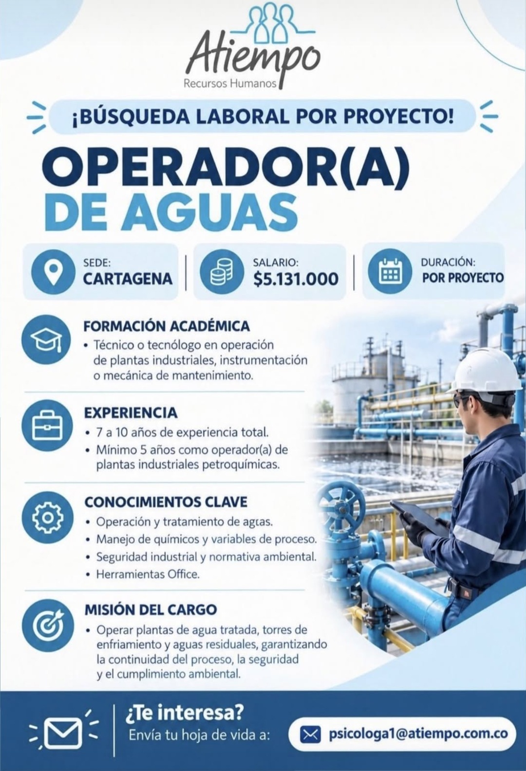 Operador(a) de Aguas