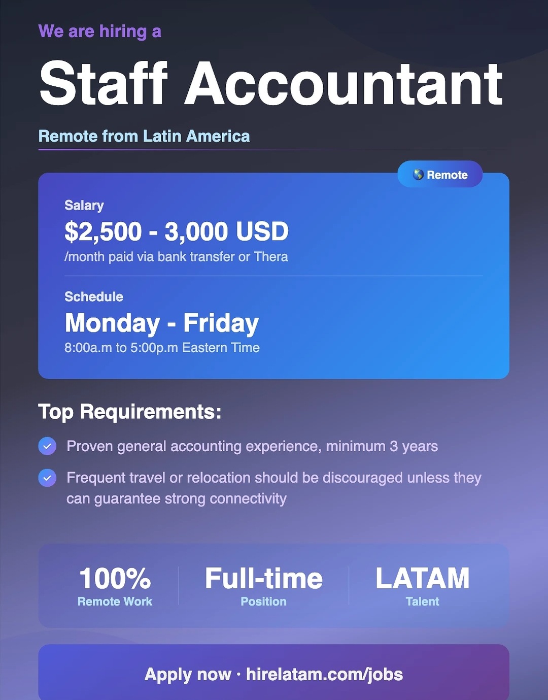 Staff Accountant