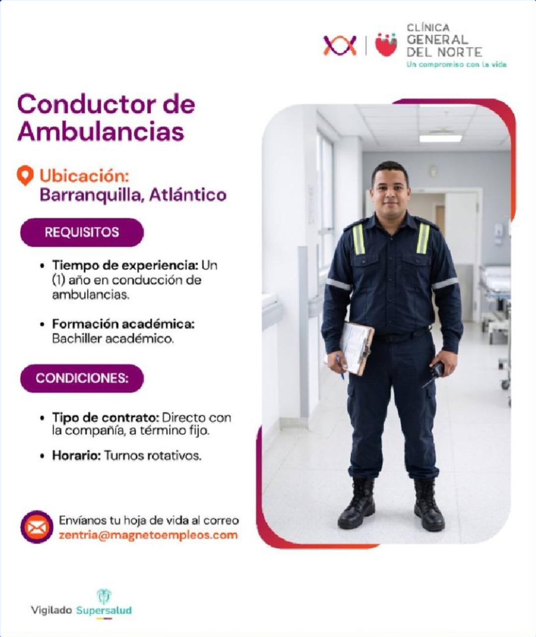 Conductor de Ambulancias