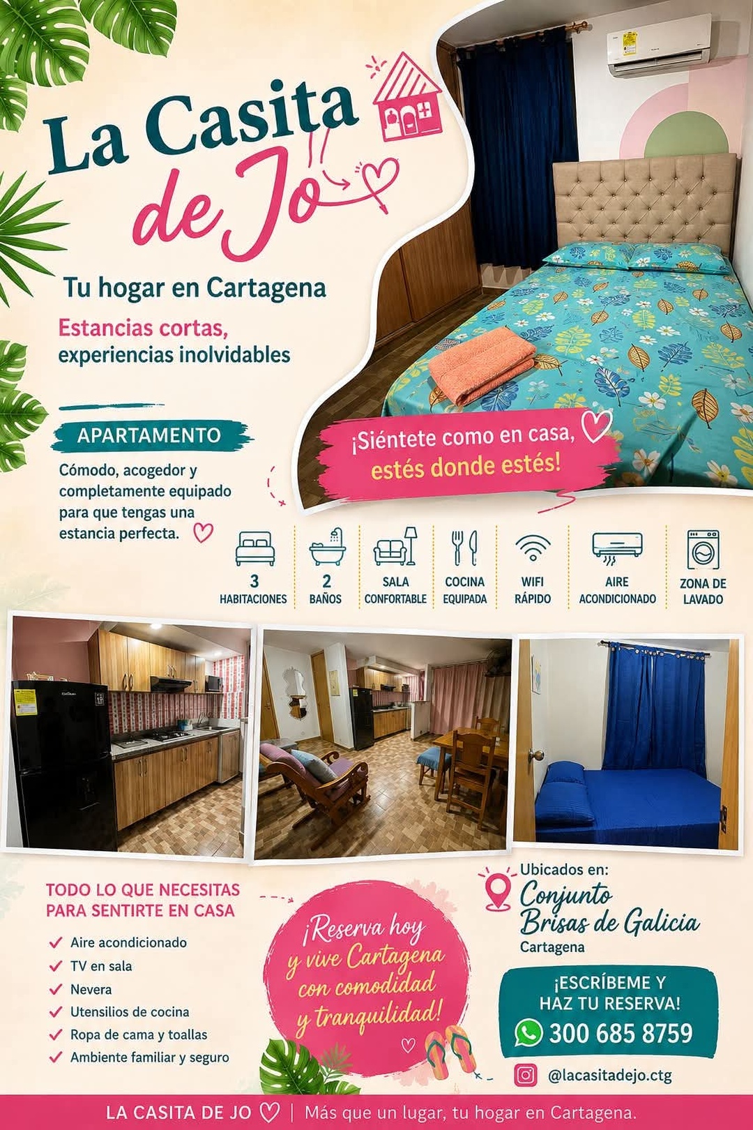 La Casita de Jo, apartamento por días