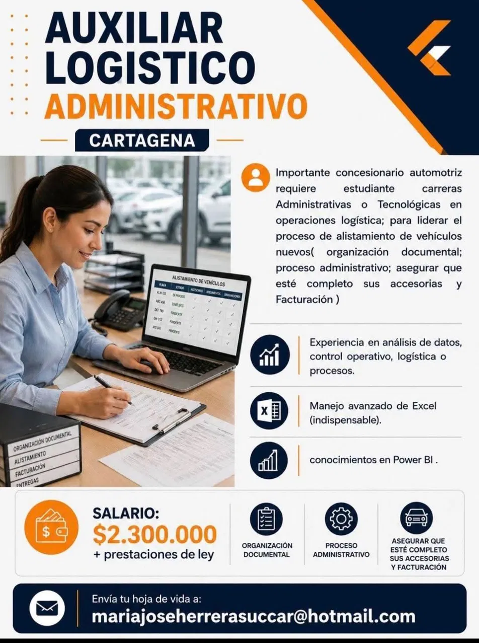 Auxiliar Logístico Administrativo