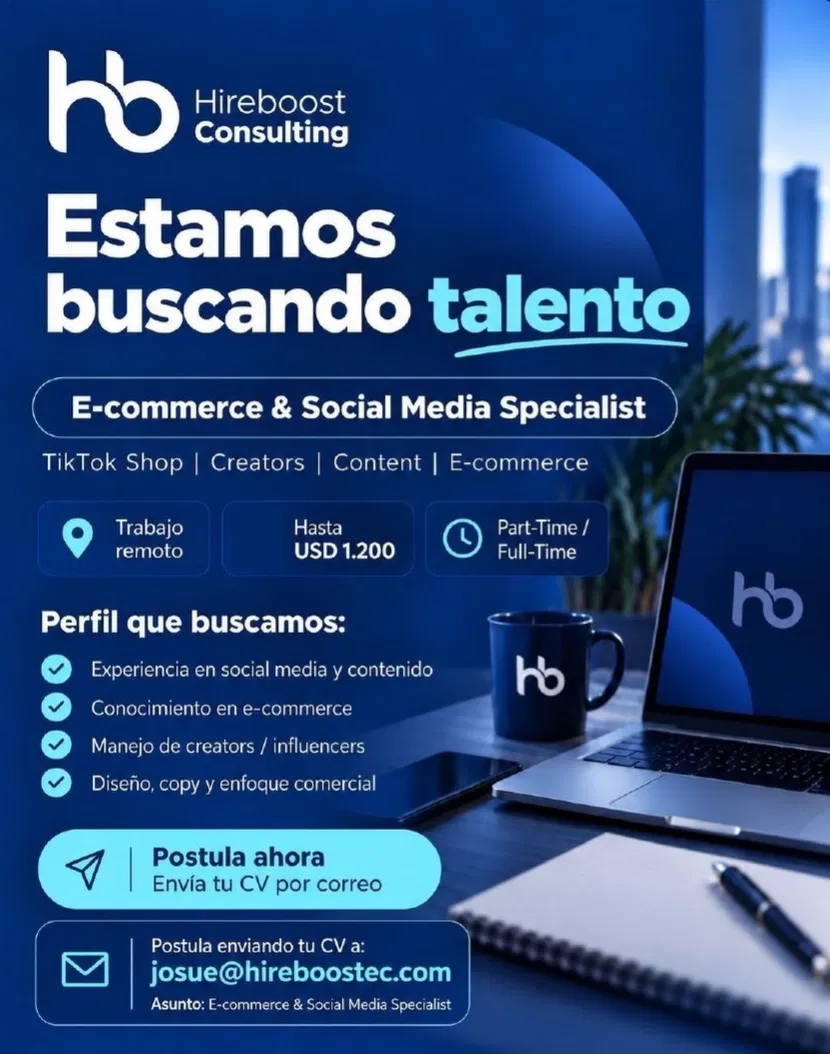 E-commerce & Social Media Specialist