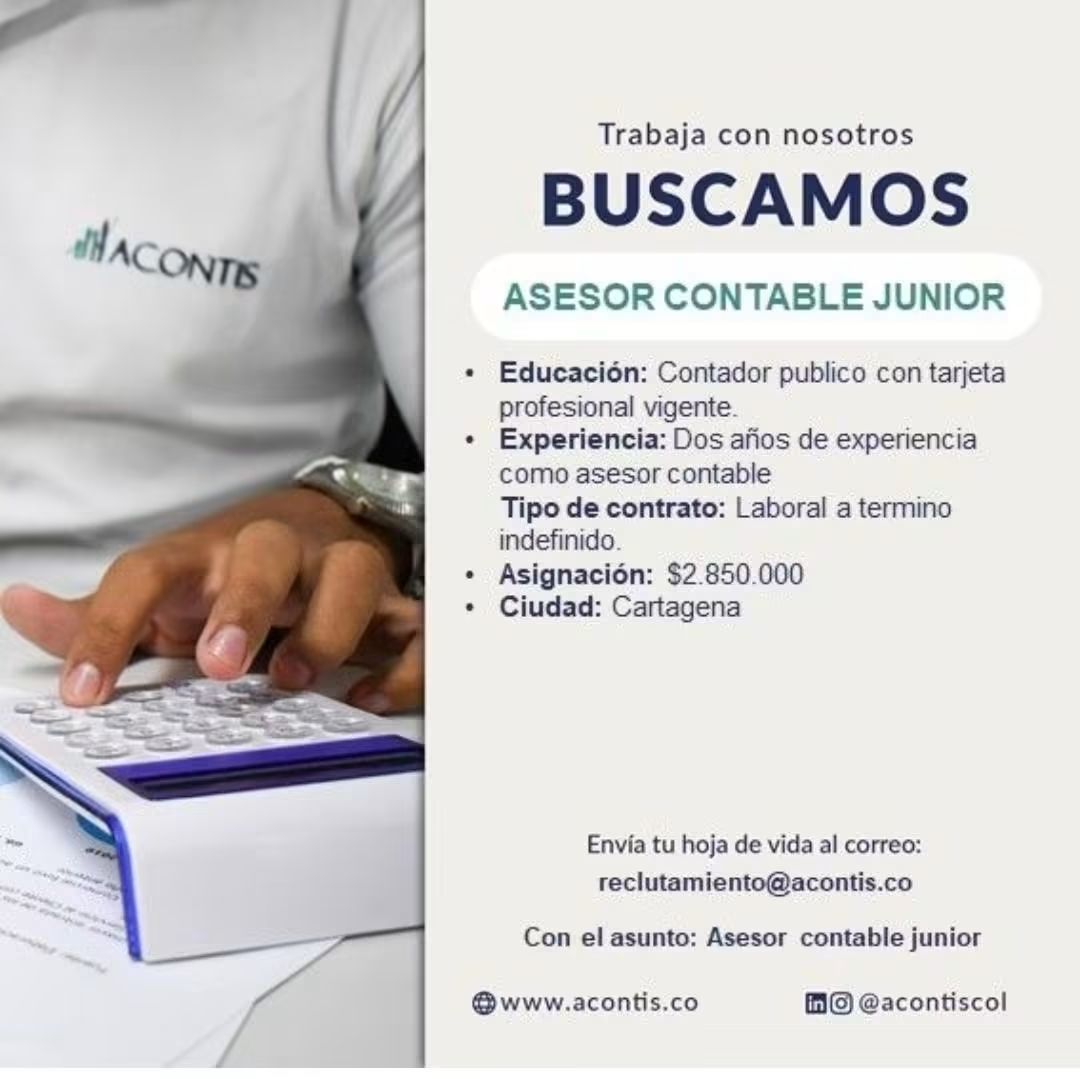 Asesor Contable Junior