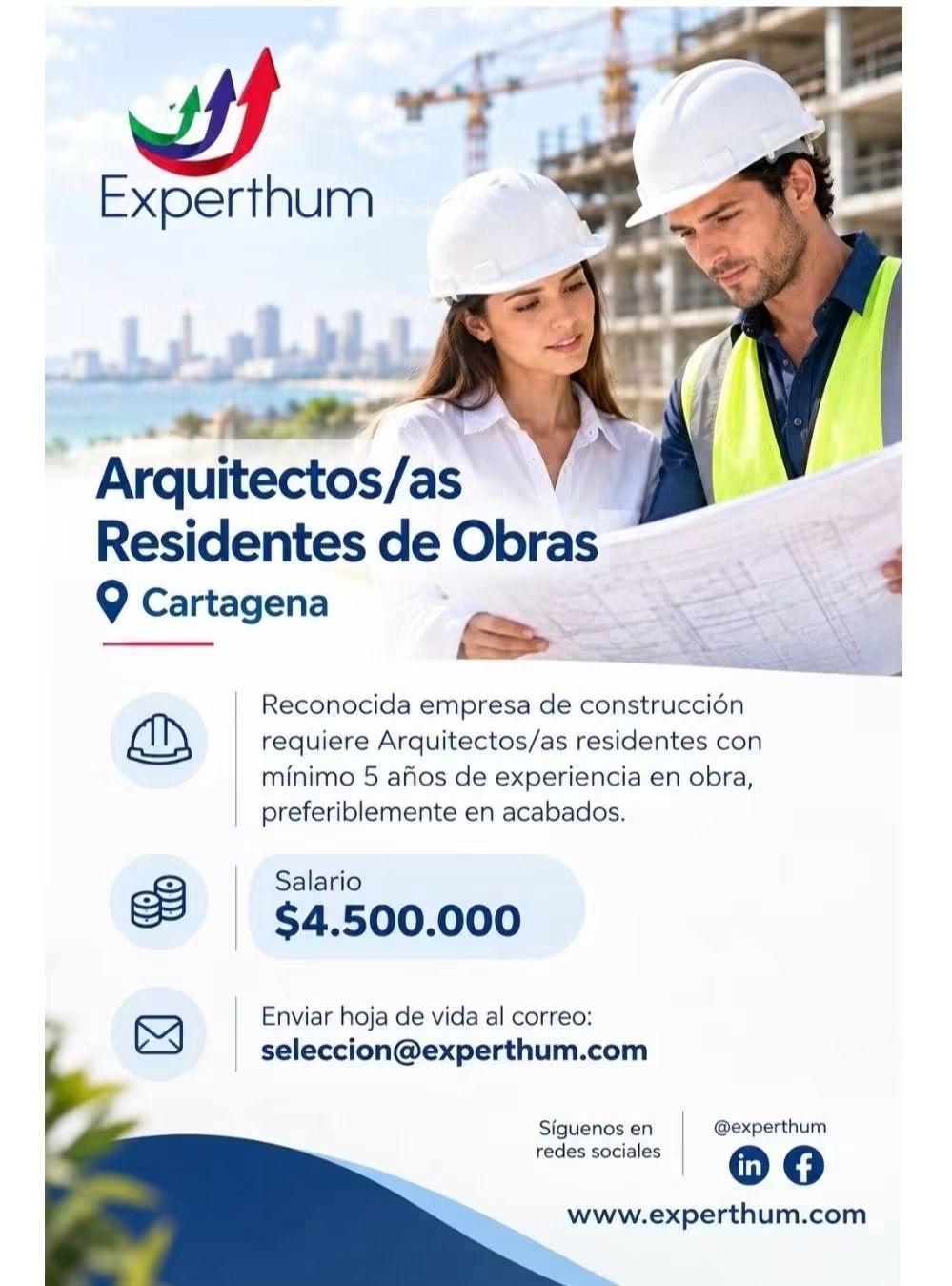 Arquitecto/a Residente de Obra