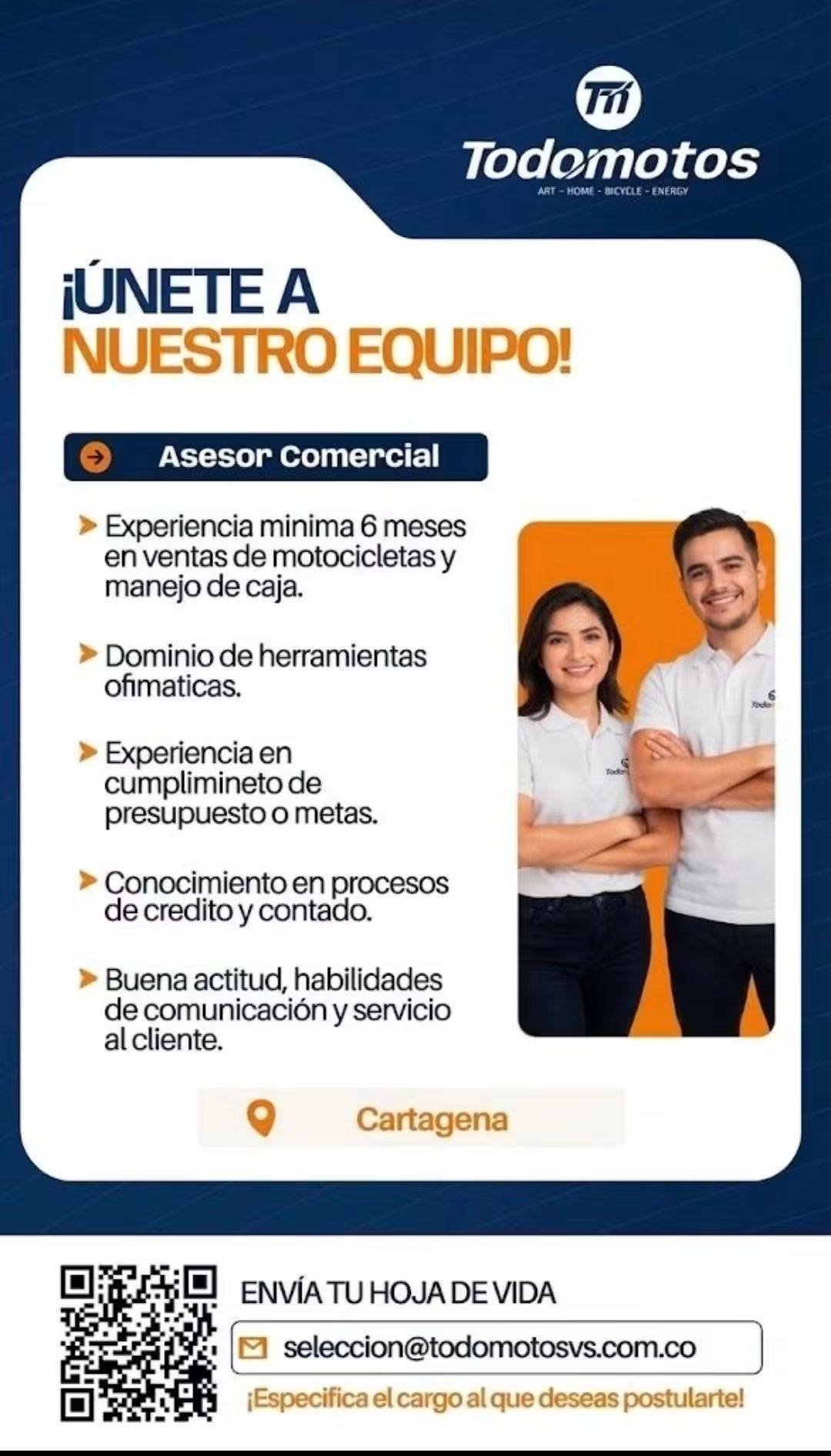 Asesor Comercial