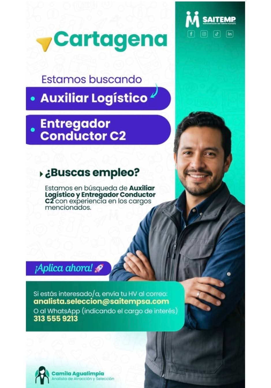 Auxiliar Logístico