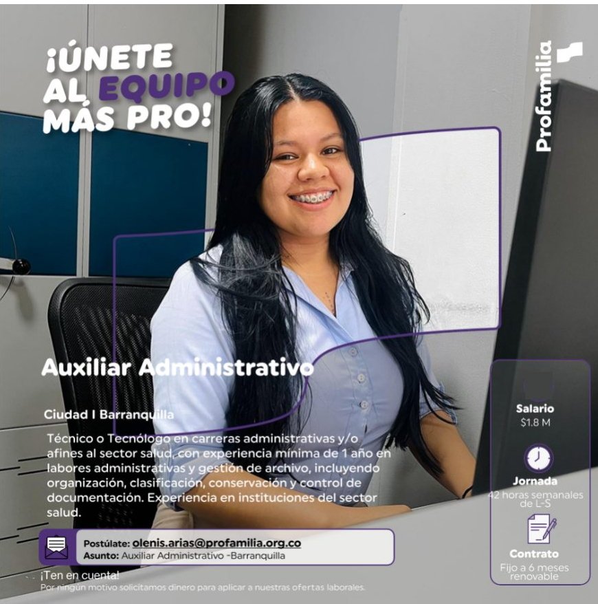 Auxiliar Administrativo