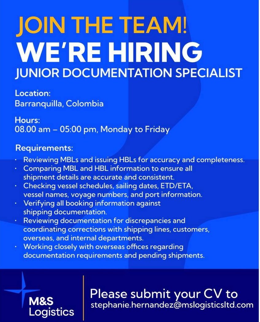 Junior Documentation Specialist